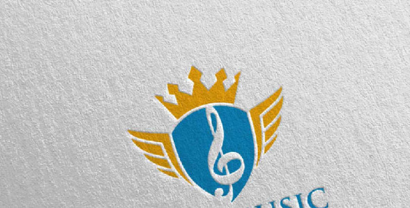 Шаблон логотипа на тему графика