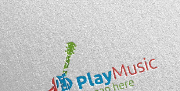 Шаблон логотипа на тему графика