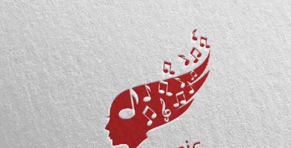 Шаблон логотипа на тему графика