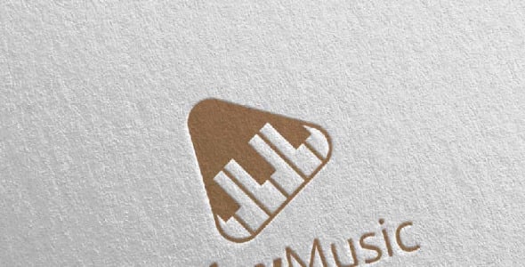 Шаблон логотипа на тему графика