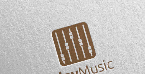 Шаблон логотипа на тему графика