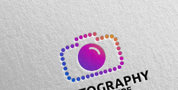 Шаблон логотипа на тему графика