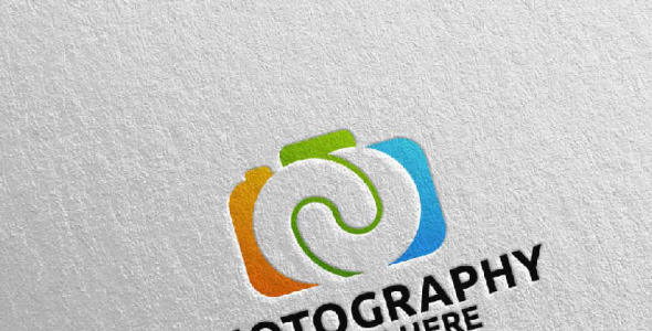 Шаблон логотипа на тему графика