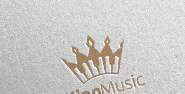 Шаблон логотипа на тему графика