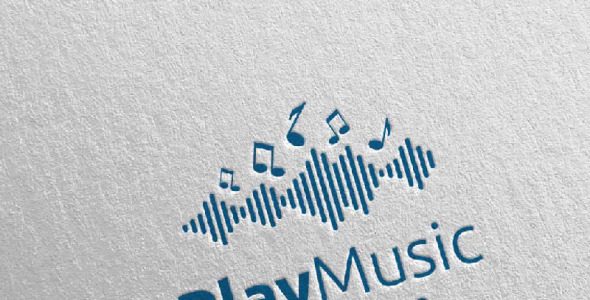 Шаблон логотипа на тему графика