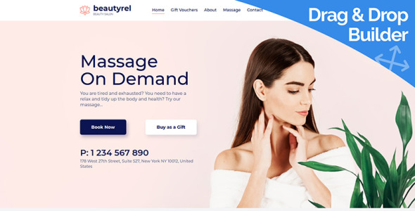 расслабляющая терапия moto cms 3 шаблон