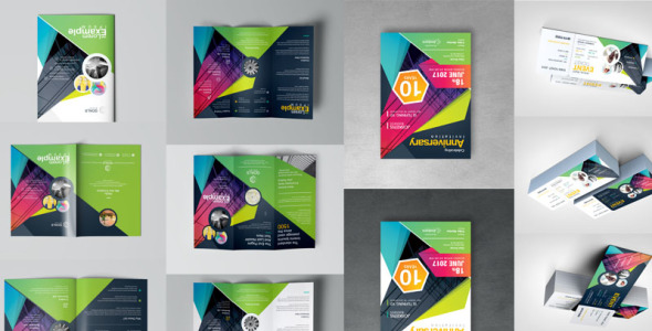 Фирменный стиль на тему графика