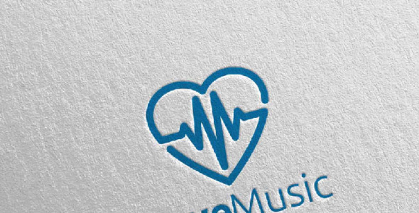 Шаблон логотипа на тему графика