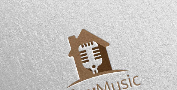 Шаблон логотипа на тему графика