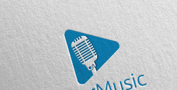 Шаблон логотипа на тему графика