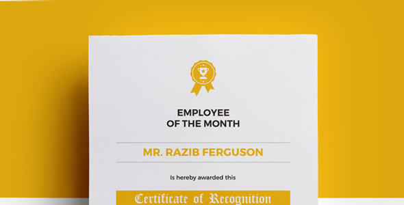 Шаблон сертификата на тему графика