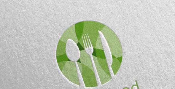 Шаблон логотипа на тему графика