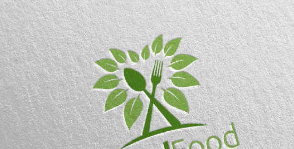 Шаблон логотипа на тему графика