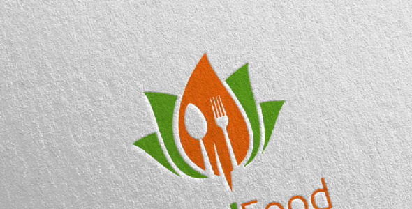 Шаблон логотипа на тему графика