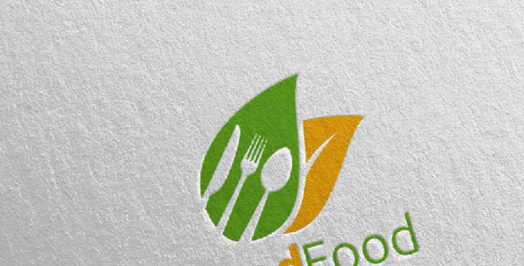 Шаблон логотипа на тему графика