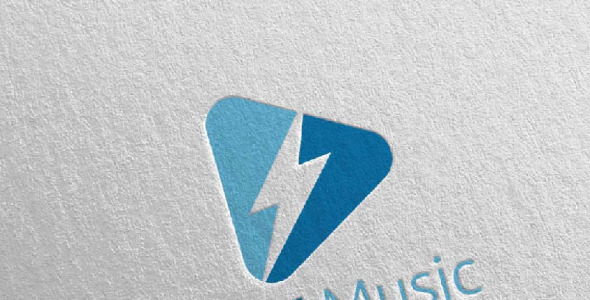 Шаблон логотипа на тему графика