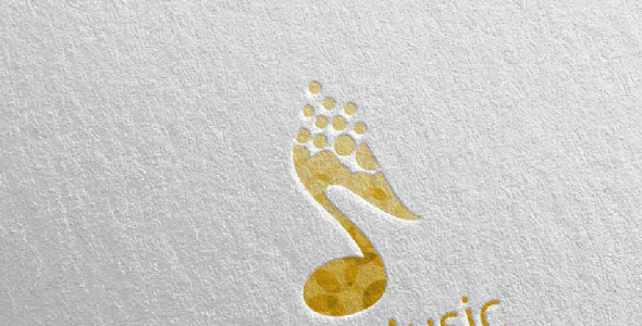 Шаблон логотипа на тему графика