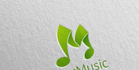 Шаблон логотипа на тему графика