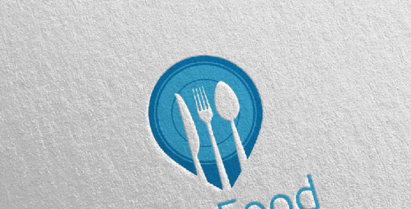 Шаблон логотипа на тему графика