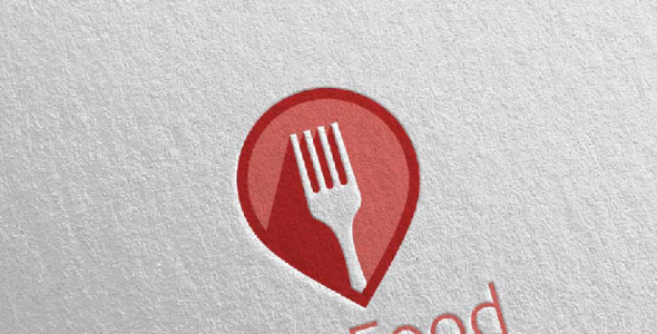 Шаблон логотипа на тему графика