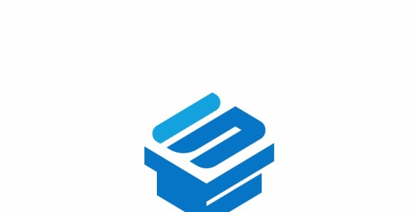 Шаблон логотипа на тему графика