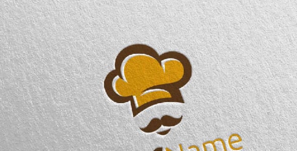 Шаблон логотипа на тему графика