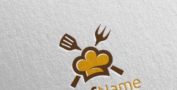 Шаблон логотипа на тему графика