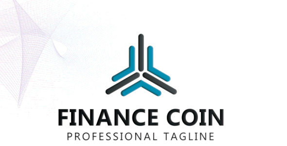 Шаблон логотипа на тему графика