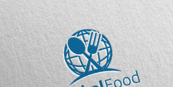 Шаблон логотипа на тему графика