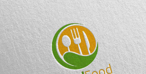 Шаблон логотипа на тему графика