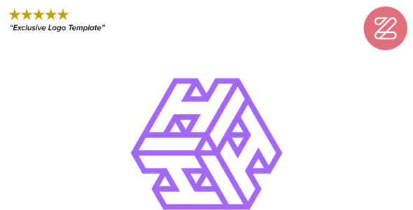 Шаблон логотипа на тему графика