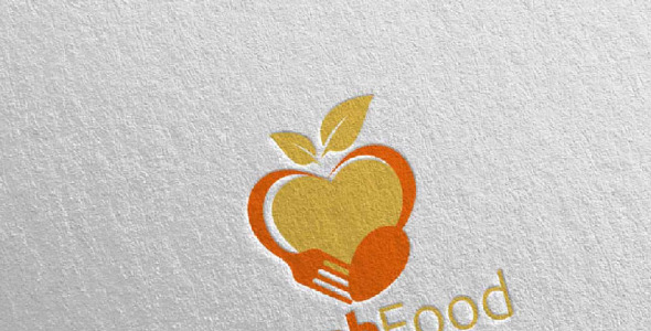 Шаблон логотипа на тему графика