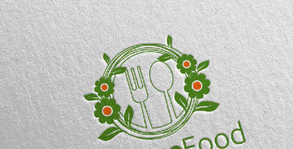 Шаблон логотипа на тему графика