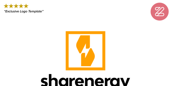 Шаблон логотипа на тему графика