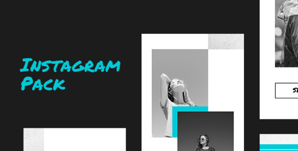 Шаблон для соцсетей на тему графика