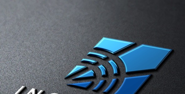 Шаблон логотипа на тему графика