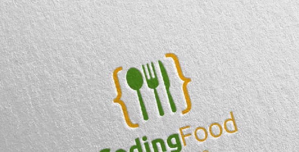 Шаблон логотипа на тему графика