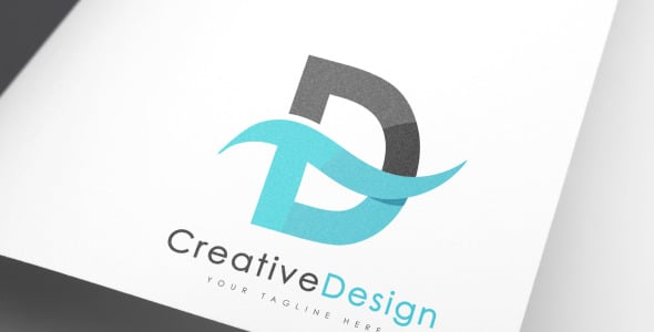 Шаблон логотипа на тему графика