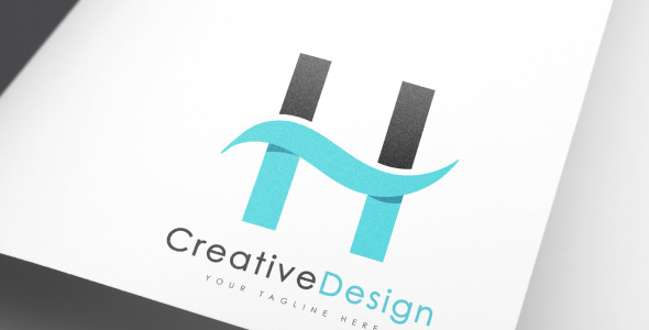 Шаблон логотипа на тему графика