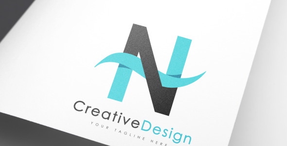 Шаблон логотипа на тему графика