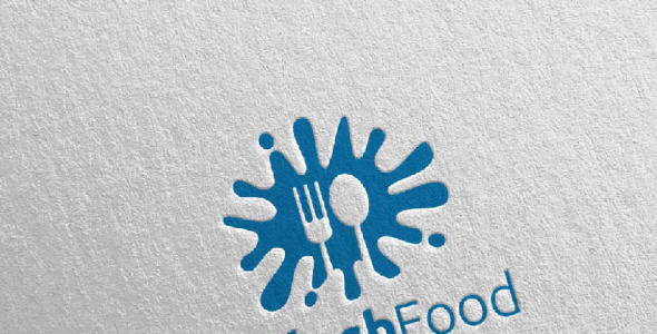 Шаблон логотипа на тему графика