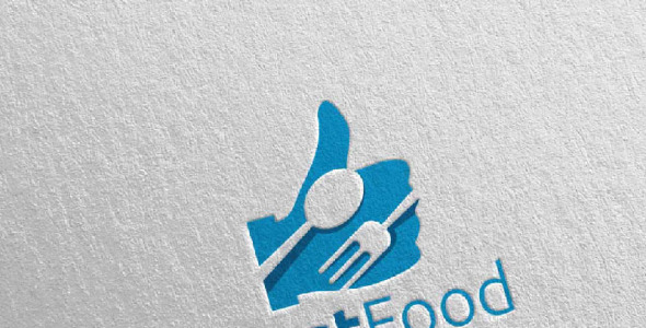 Шаблон логотипа на тему графика