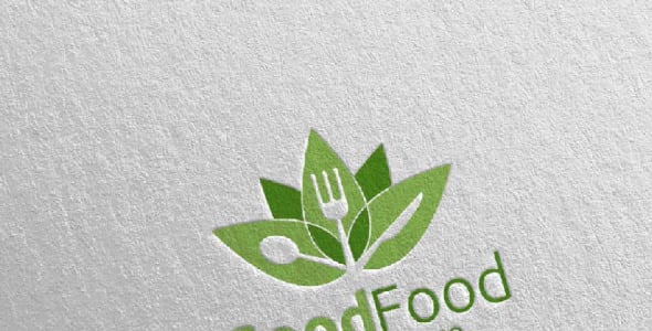 Шаблон логотипа на тему графика