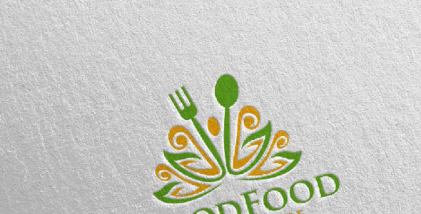 Шаблон логотипа на тему графика