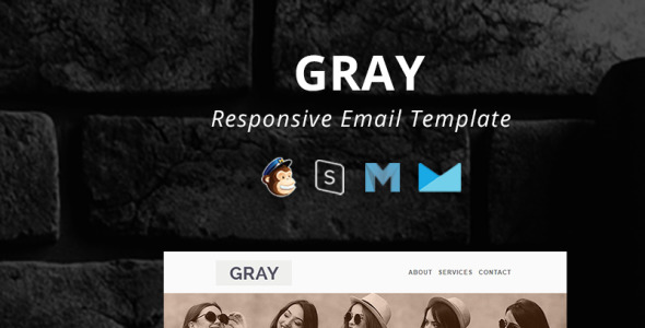 адаптивный шаблон электронной рассылки новостей