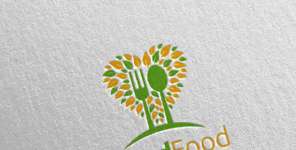 Шаблон логотипа на тему графика