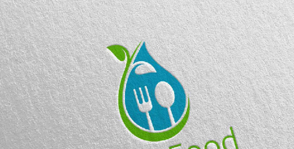 Шаблон логотипа на тему графика