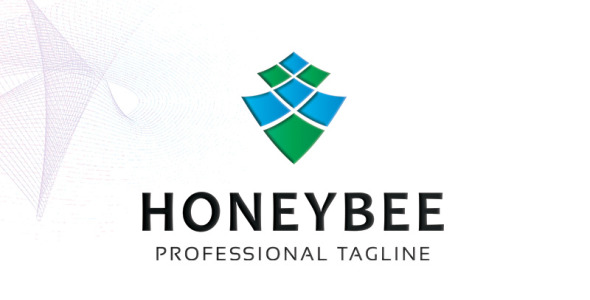 Шаблон логотипа на тему графика