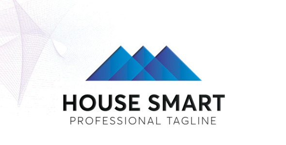 Шаблон логотипа на тему графика