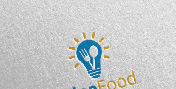 Шаблон логотипа на тему графика